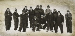 Ice Fishing Team at Rocky Point