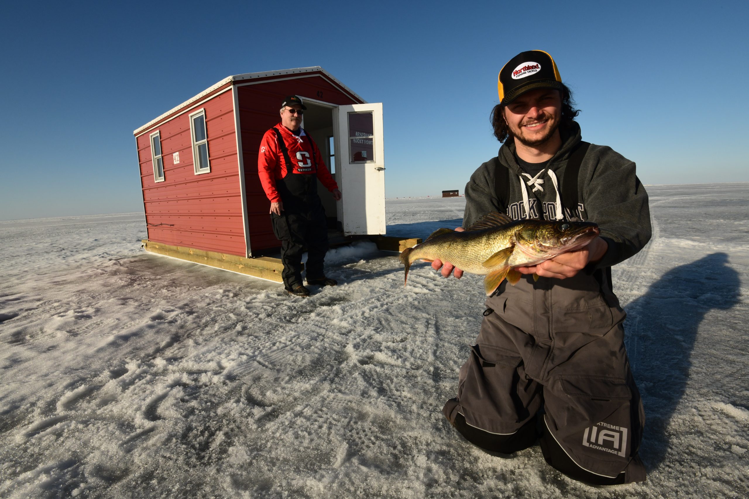 Ice Fishing at Arnesen's Rocky Point